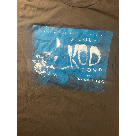 J Cole Choose Wisely Tour With Young Thug Mens Size Large - Picture 2 of 5
